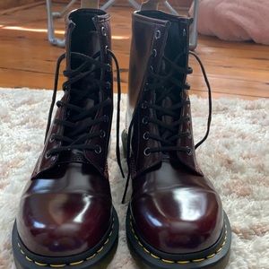 Burgundy docs size 10